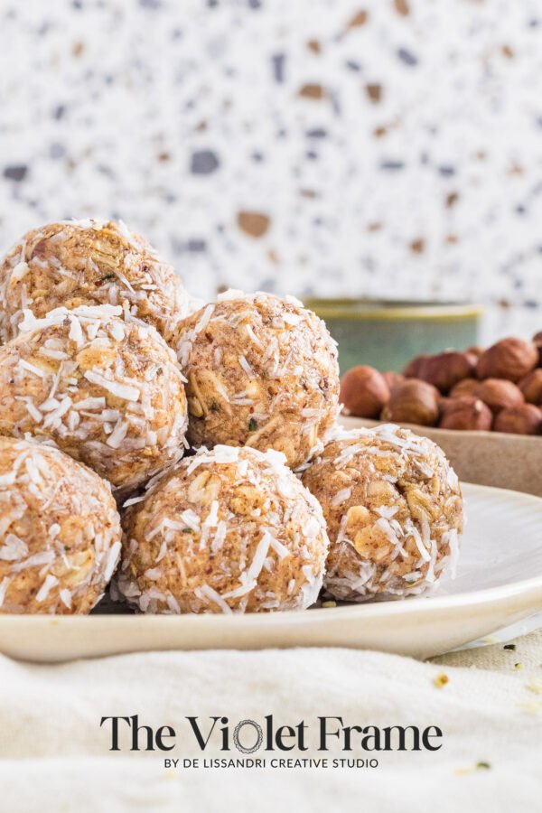 Almond Coconut Oatmeal Balls (Peanut-Free) - Exclusive