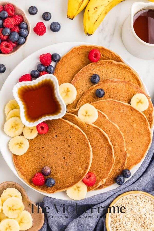 Banana Cottage Cheese Pancakes - Exclusive