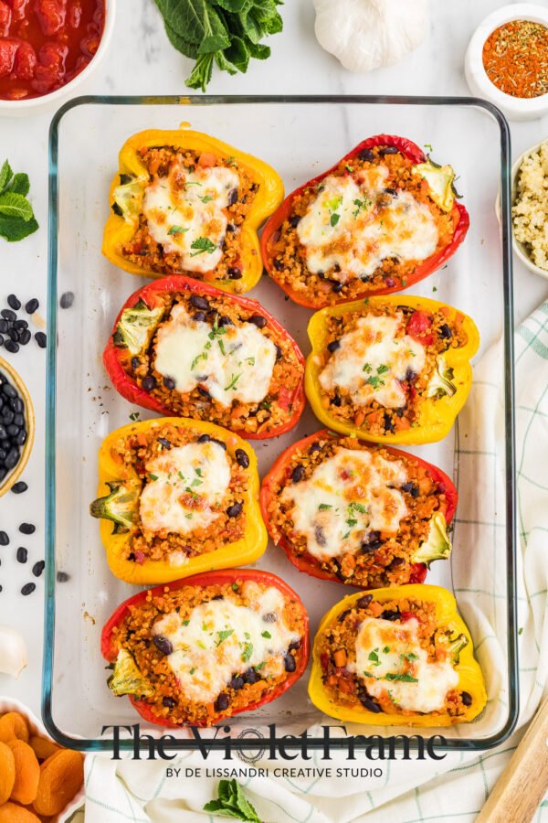 Stuffed Bell Peppers With Quinoa - Exclusive