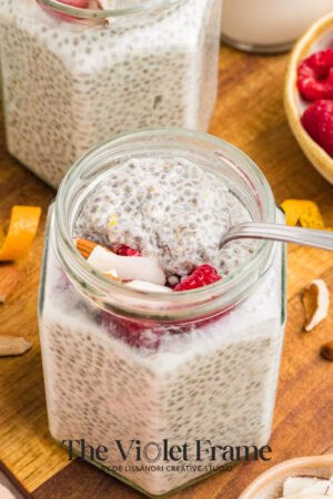 Chia And Coconut Milk Pudding Preview-22